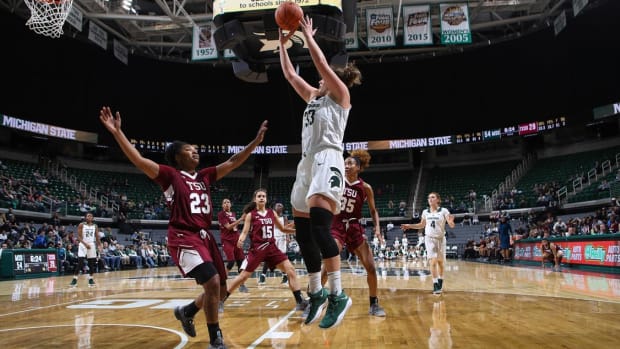 Jenna Allen Named USBWA National Player of the Week (PHOTO:  MSU SID)